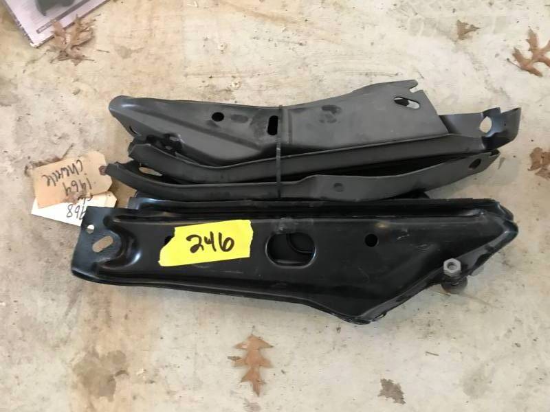 lot 246 image: Chevelle Bumper Brackets