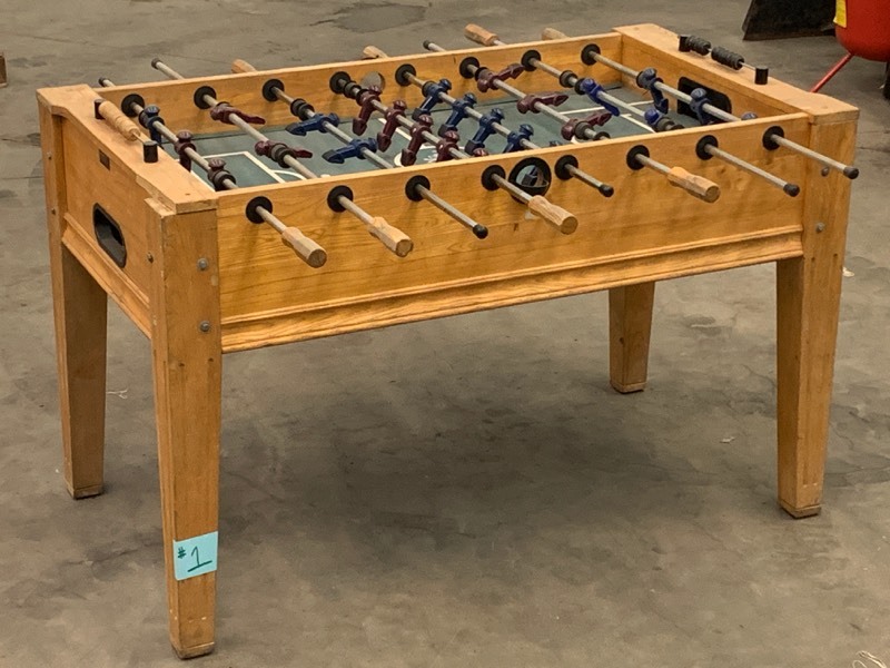 lot 1 image: Foosball Table