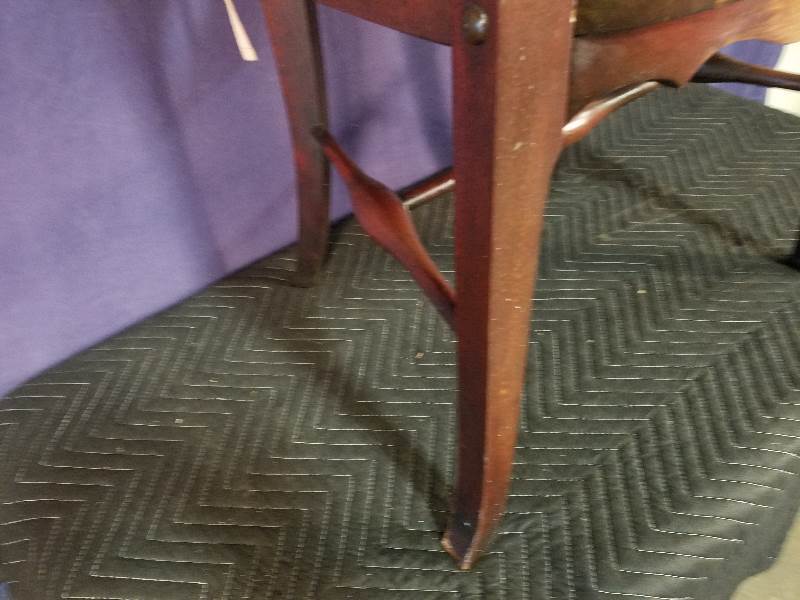lot 42 image: Old Wood Chair