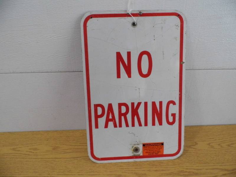 No Parking Sign