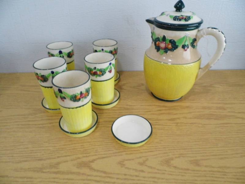 Marionware Pitcher - Glasses - Coasters