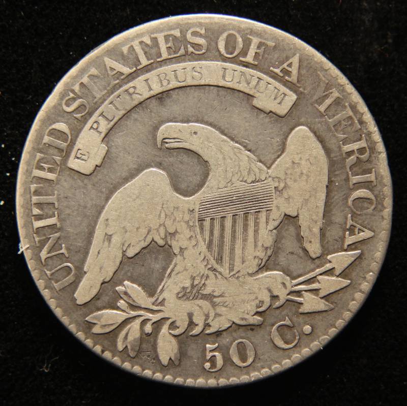 18244 CAPPED BUST HALF DOLLAR