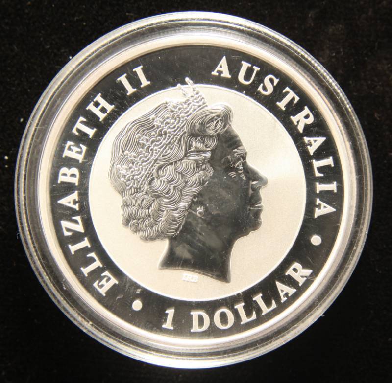 2015 AUSTRALIA KOALA 1 TROY OZ .999 FINE SILVER IN AIRTITE