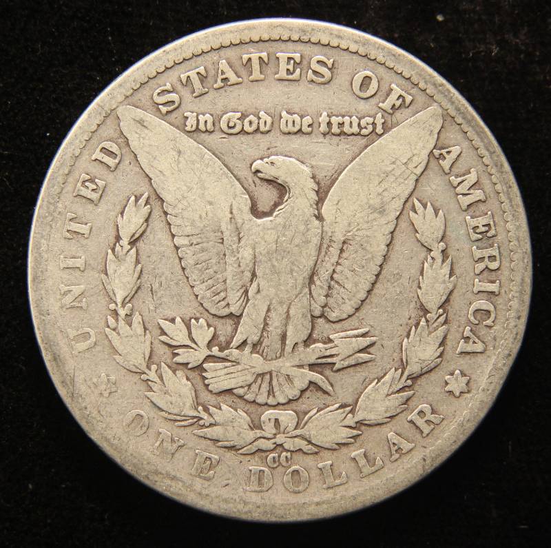 1890-CC CARSON CITY MORGAN SILVER DOLLAR