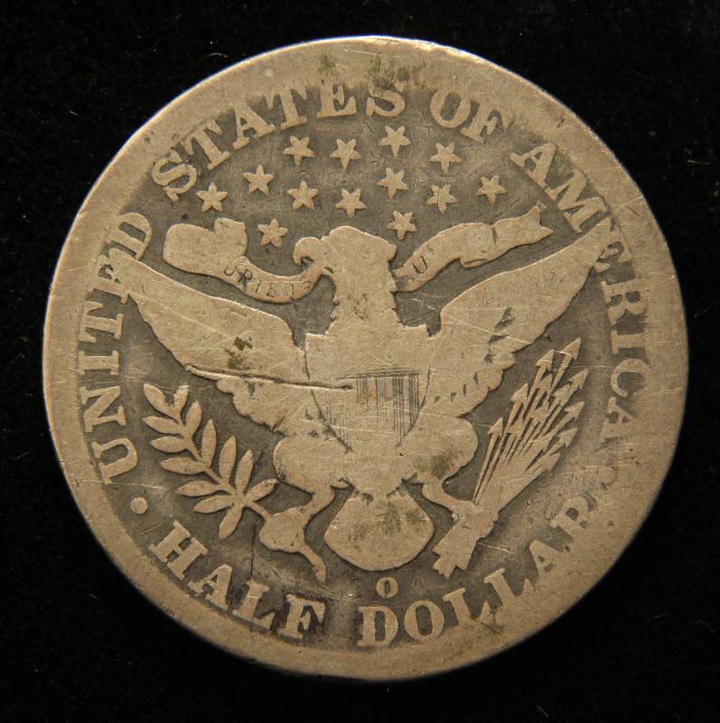 1896-O BARBER HALF DOLLAR BETTER DATE COIN
