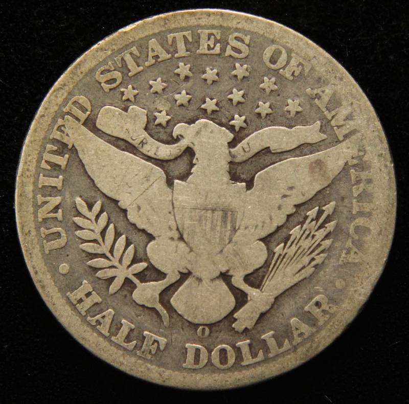 1898-O BARBER SILVER HALF DOLLAR BETTER DATE COIN