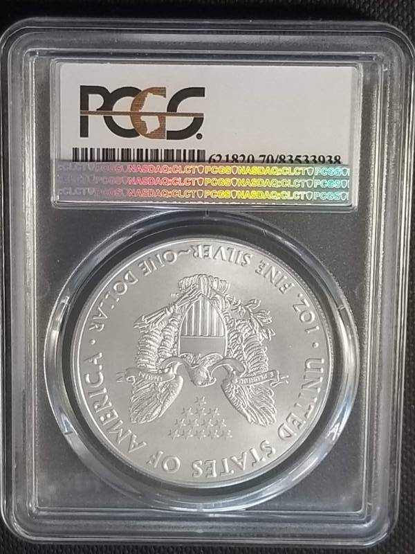 RARE 2017 LEGACY SERIES FIRST STRIKE 1 of 1000 PCGS MS70 AMERICAN SILVER EAGLE