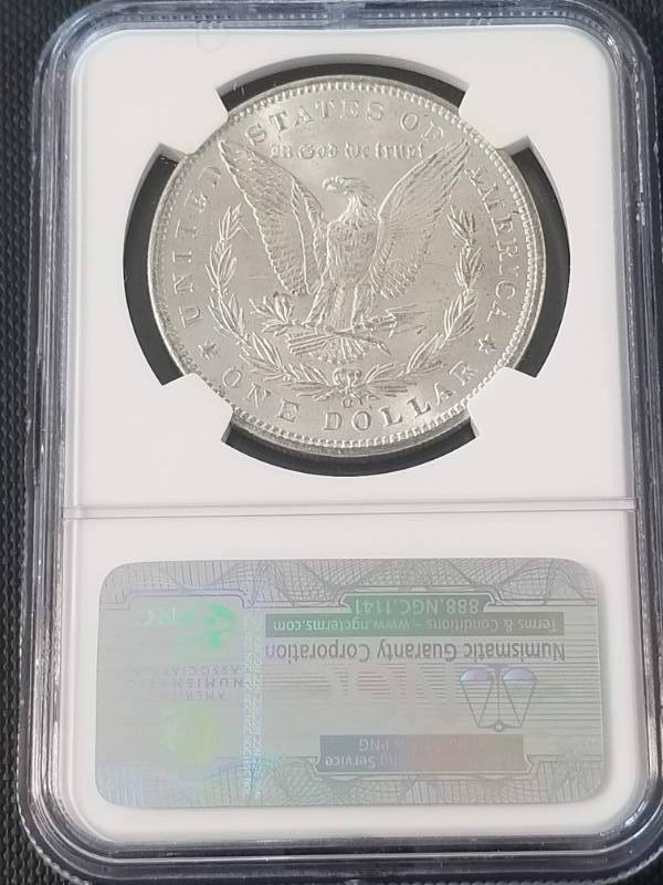 1899-O MORGAN SILVER DOLLAR MS63 NGC