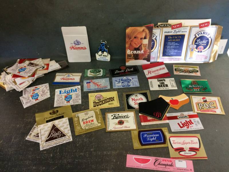 lot 9 image: Beer Bottle Labels and More