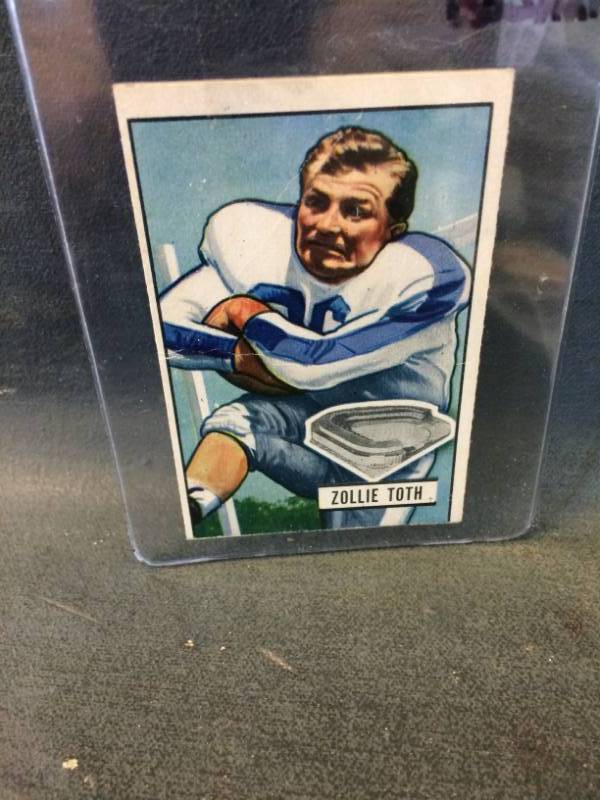 lot 14 image: Football Card Collection 1950s - 2000s with 1951 Bowman, Starts and Rockies