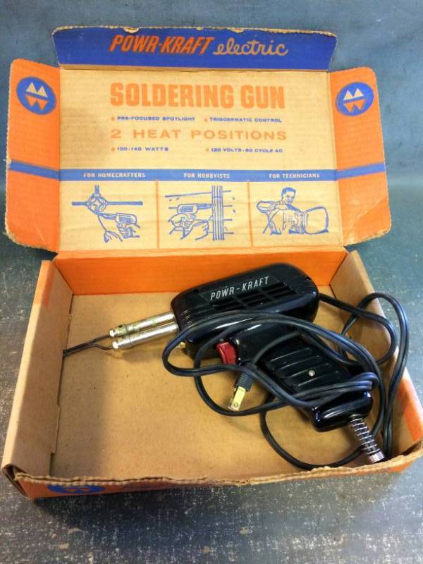 lot 64 image: Electric Soldering Gun