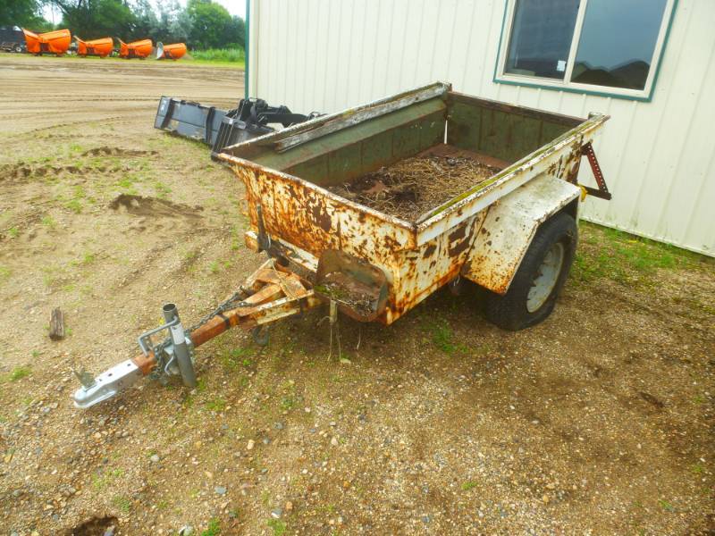 lot 18 image: Steel Wagon Cart