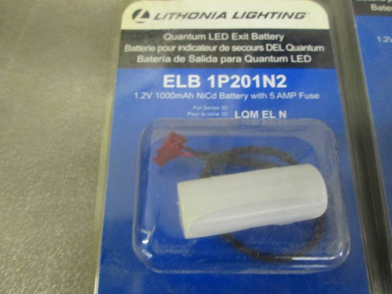Lot of 5 Lithonia Lighting ELB 1P20...