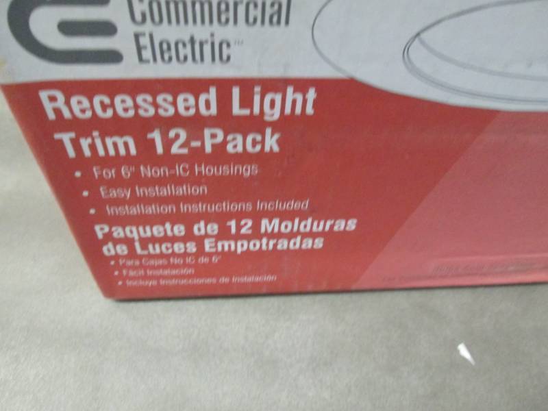 Commercial Electric 6 inch R40 Whit...