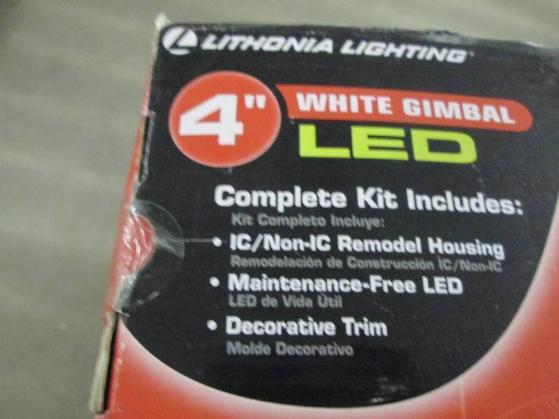 Lithonia Lighting 4 in. Matte White...