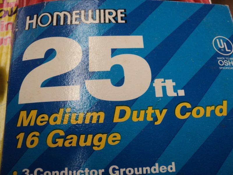 25 ft Cord, Hammer Bottle Opener, 1...