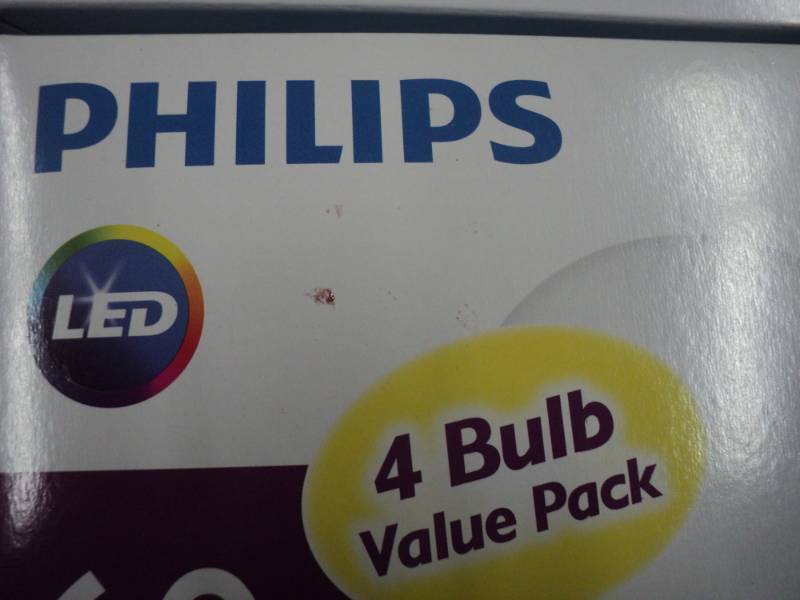 7 Philips 4 Packs of LED 60 W Light...