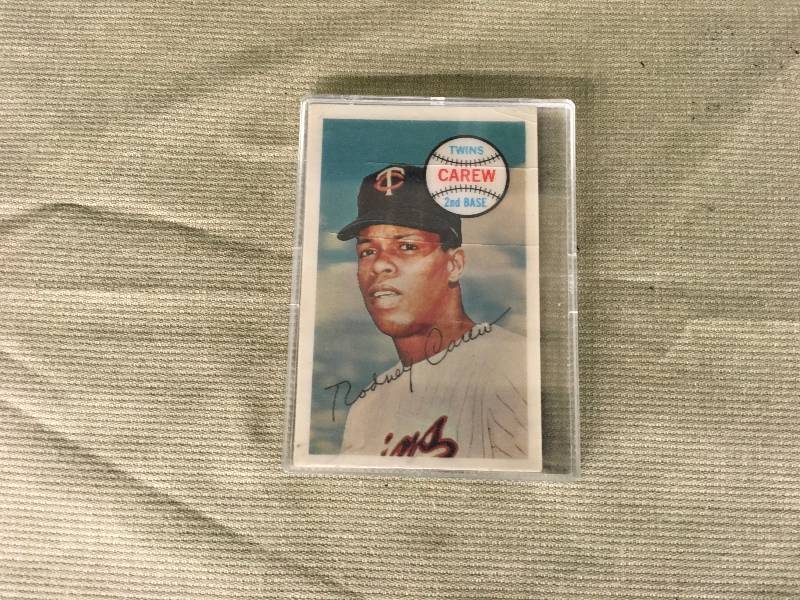 lot 386 image: 1970 Rod Carew Xograph Card