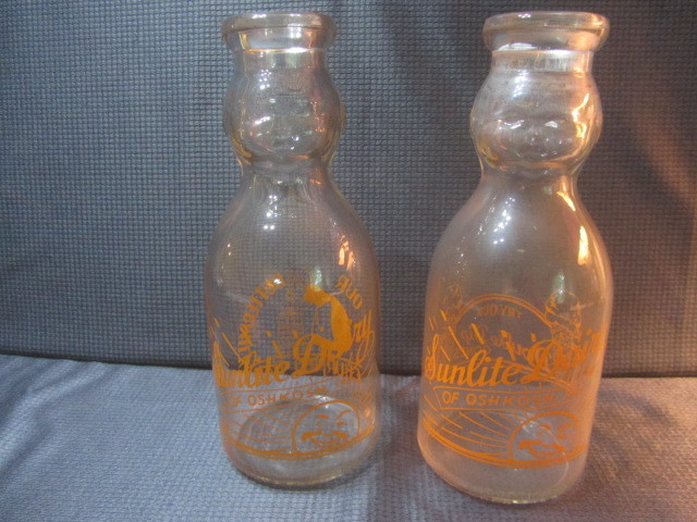 Cream Top Milk Bottles
