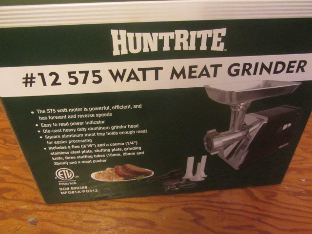 HuntRite Meat Grinder