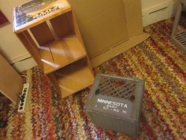 Peach Crate, Dairy Crate