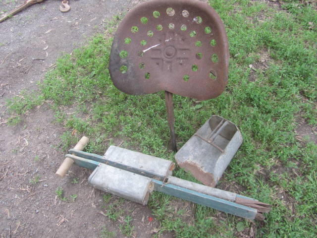 Primitive Implement Seat, Corn Planter