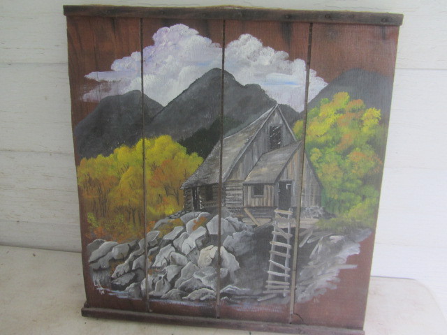 Original Painting On Raisin Dryer