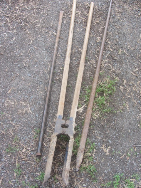 Post Hole Digger, Pry Bars