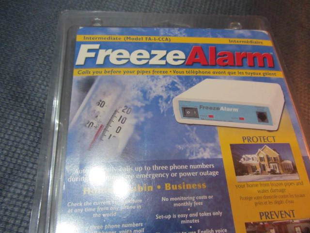 Freeze Alarm