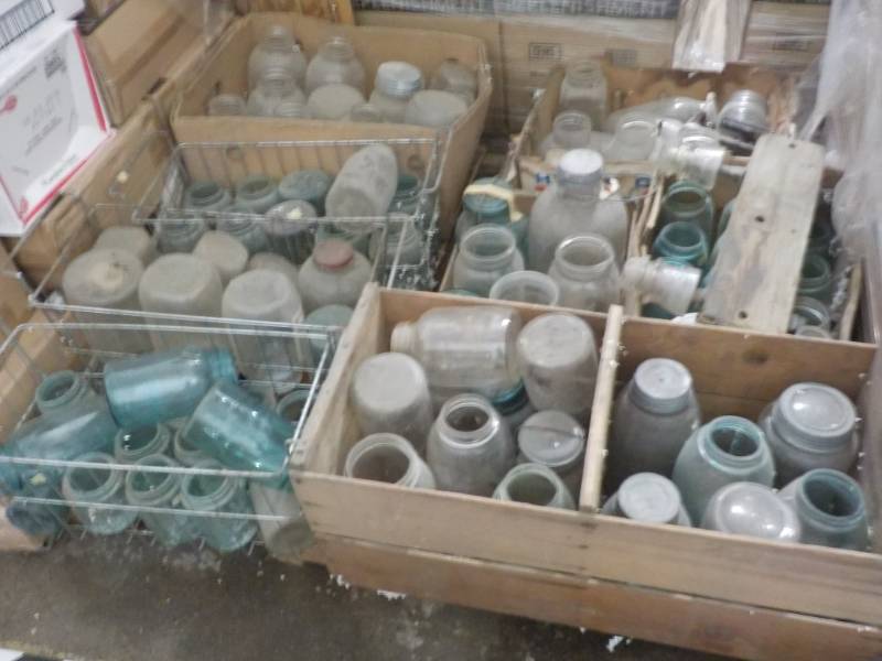 8 Boxes of Barn Find Jars...