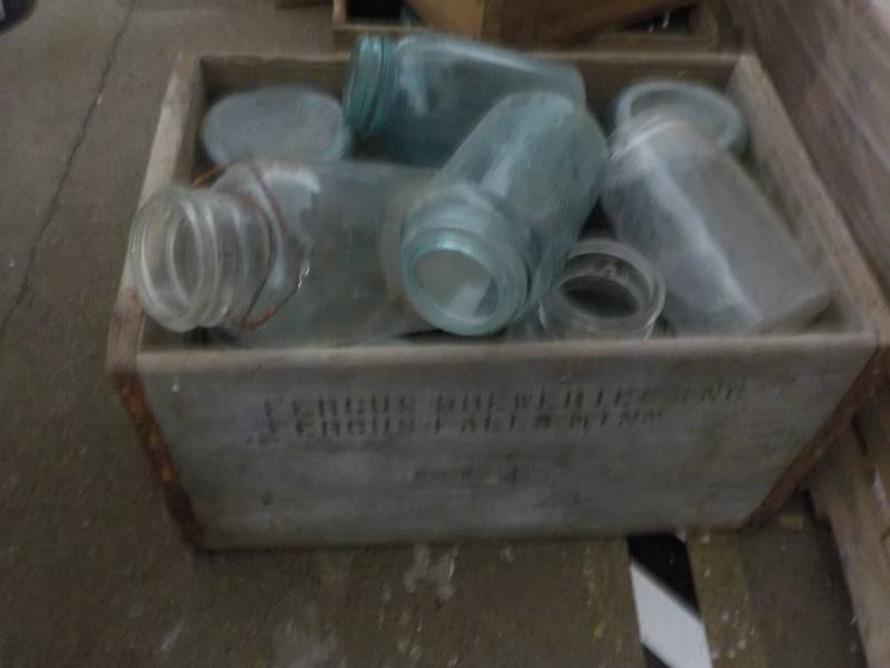 6 Boxes of Barn Find Jars...