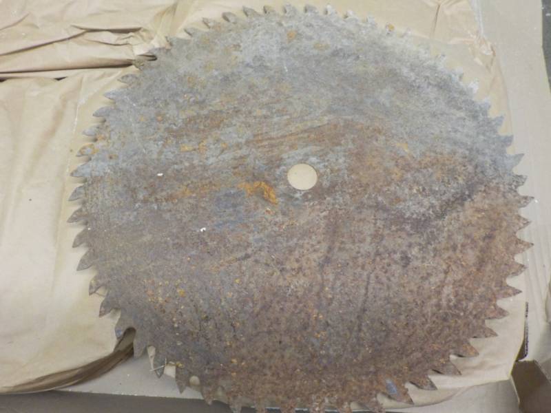 21 Diameter Rustic Saw Blade...