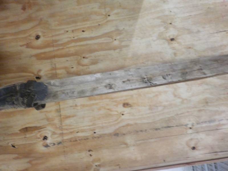7 ft Wood Vintage Skis...