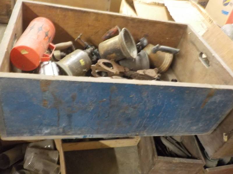 3 Vintage Wood Boxes of Misc....