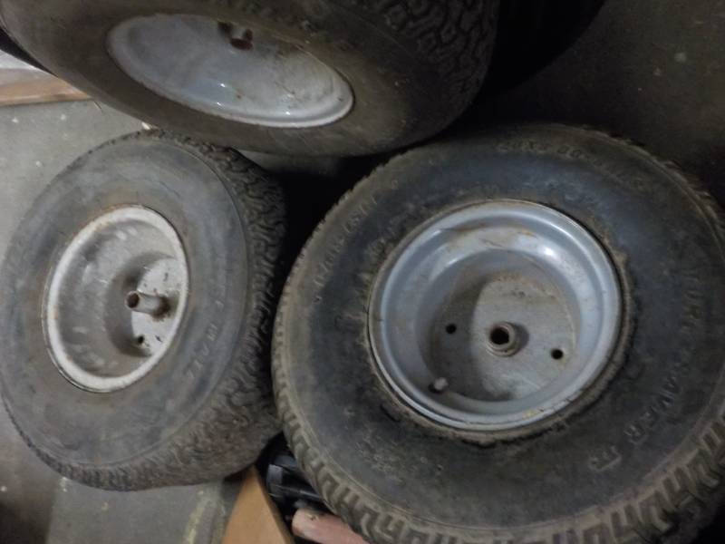 4 Tires- 3 Turfmate 20 x 8 -00-8W.H...