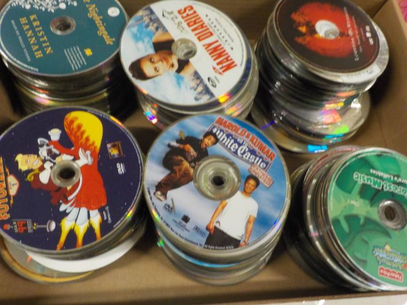 300 or more Cds, DVDs and Games...