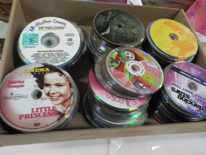 300 or more Cds, DVDs and Games...