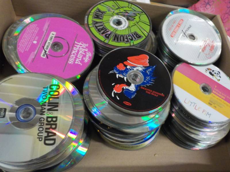 300 or more Cds, DVDs and Games...