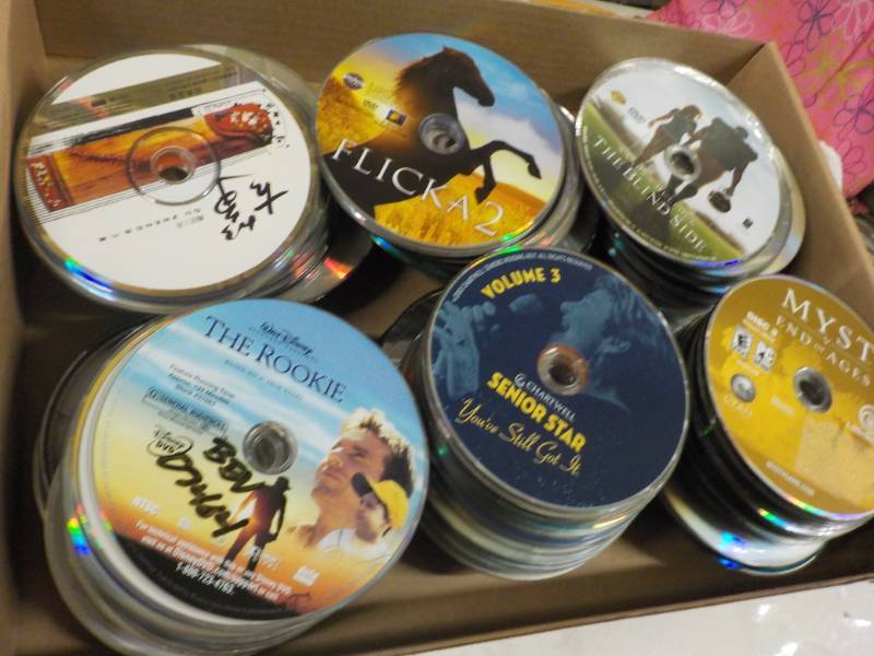 300 or more Cds, DVDs and Games...