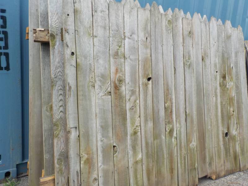 5 Fence Panels- approximately 91 x ...