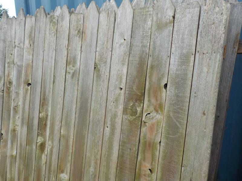 5 Fence Panels- approximately 91 x ...