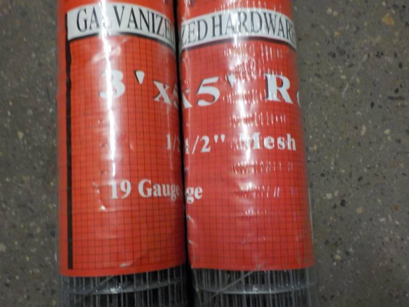2 Rolls 3 ft x 5 ft 12 Mesh 19 G...