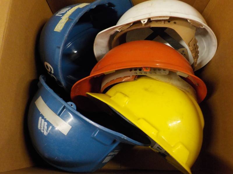 5 Hard Hats...