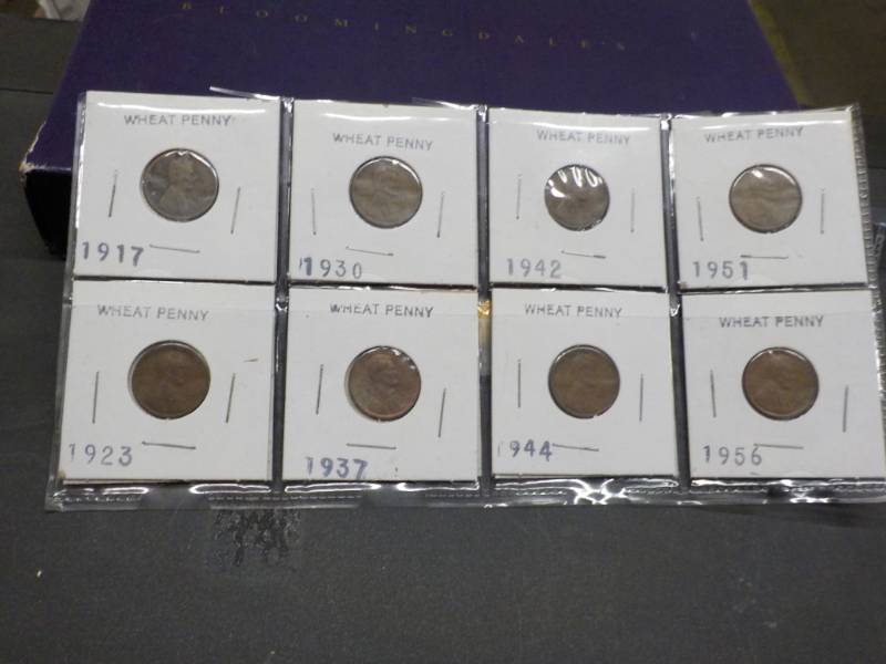 Collection of Wheat Pennies, Indian...