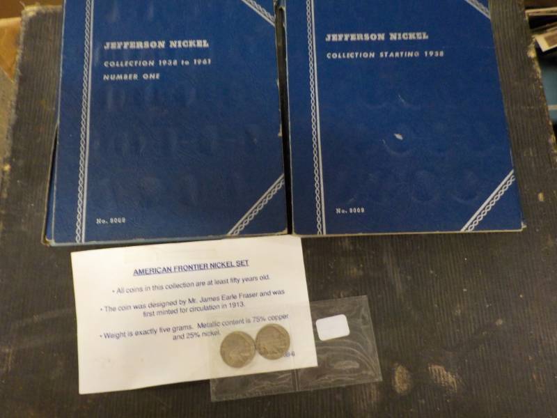 Jefferson Nickle Collection Books a...
