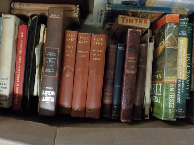 Box of Vintage Books...