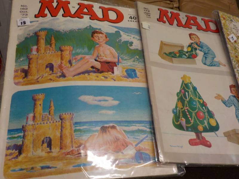 5 Mad Magazines, and Archie Comic B...