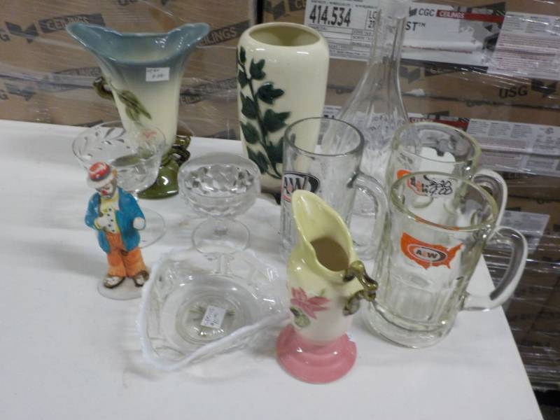 Vintage Vases, A & W Mugs and More...