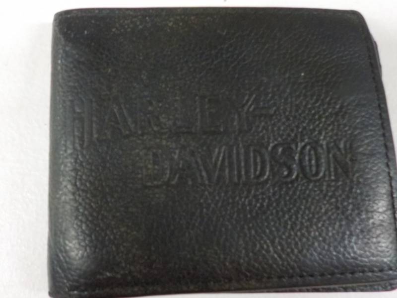 Harley Davidson Leather Billfold...