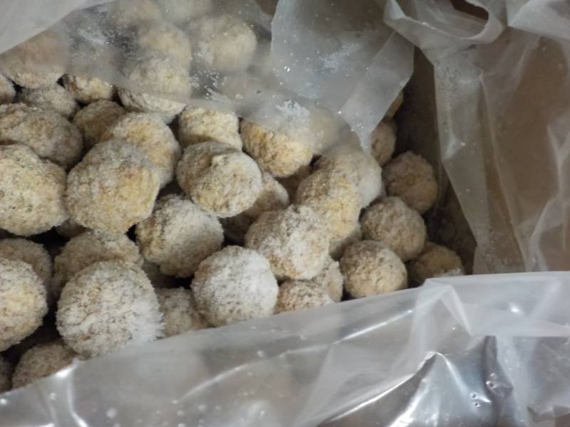 30 lbs. Frozen Pre Cooked Meatballs...